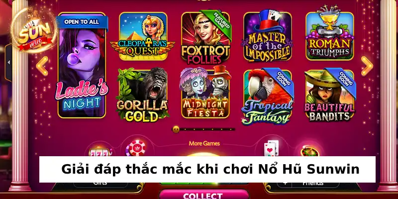 Thắc mắc khi chơi Sunwin
